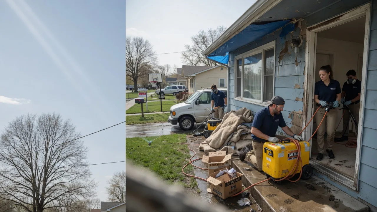 Basement Flood Cleanup in Newton, IA near me